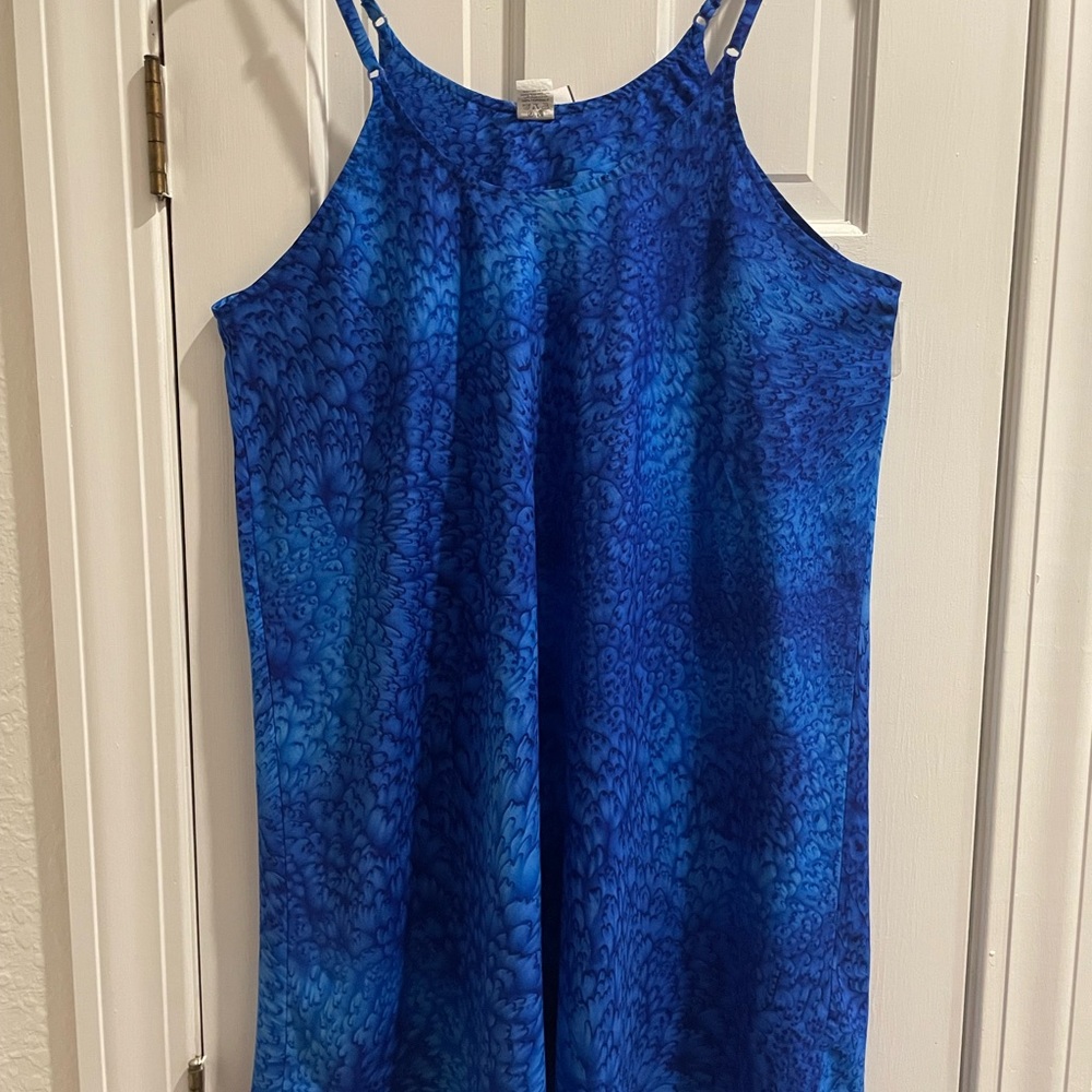 Rima Vintage women’s bathing suit coverup. Size XL. Silk like. 100% Terivoile